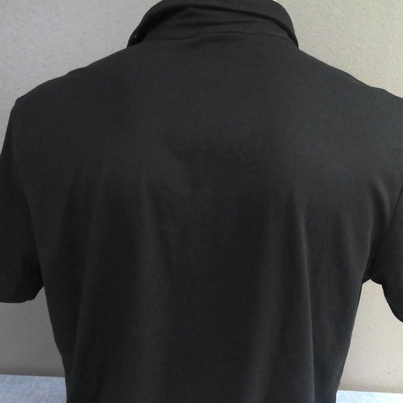 Tesla Motor Co Polo Golf Shirt Embroidered Logo Collision Center Black Men's XL - Picture 3 of 8